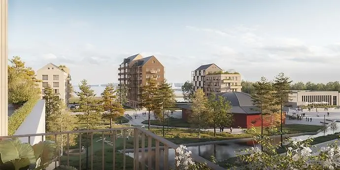 Visionsbild, Kaminsky arkitektur.
